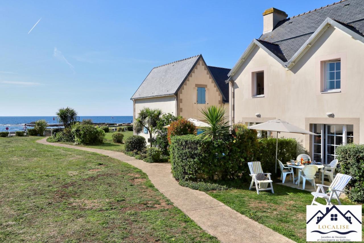 Localise Au Guilvinec - A15 - Vue Sur La Mer La Piscine Et Le Jardin - Tout A Pied, Plages, Port, Centre, Commerces, Marche - Wifi Inclus - Animaux Bienvenus - Linge De Lit Inclus Exteriör bild